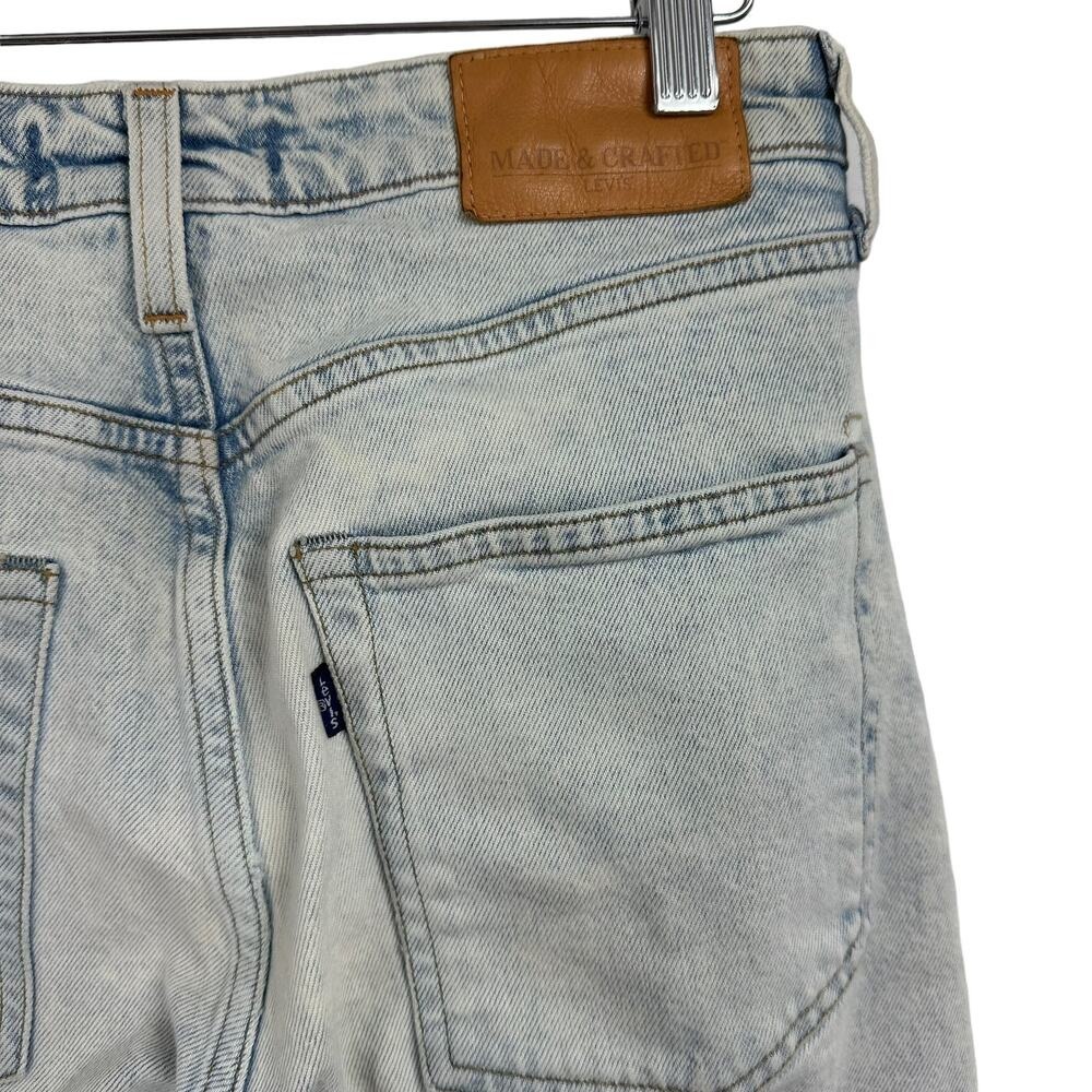Levi's‎ Made & Crafted Needle Narrow Jeans Womens 29 Light Wash Blue Denim Slim - Picture 8 of 11